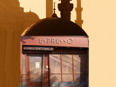 at espresso religion on a caffeine high