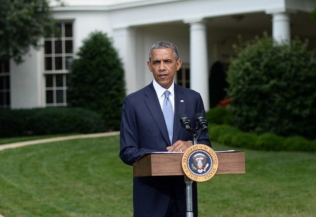 us president barack obama speaks to the press outside the oval office at the white house in washington dc photo afp us president barack obama speaks to the press outside the oval office at the white house in washington dc photo afp