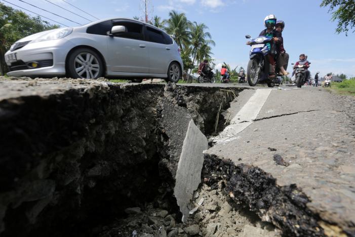 a 7 2 magnitude earthquake was recorded in the same region a week ago photo reuters file