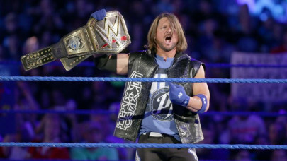 aj styles bags wrestler of the year award aj styles bags wrestler of the year award