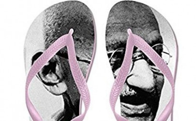 amazon s gandhi flip flops spark anger in india