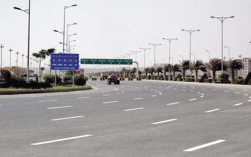 a view of the bahria town after showers in karachi photo bahria town