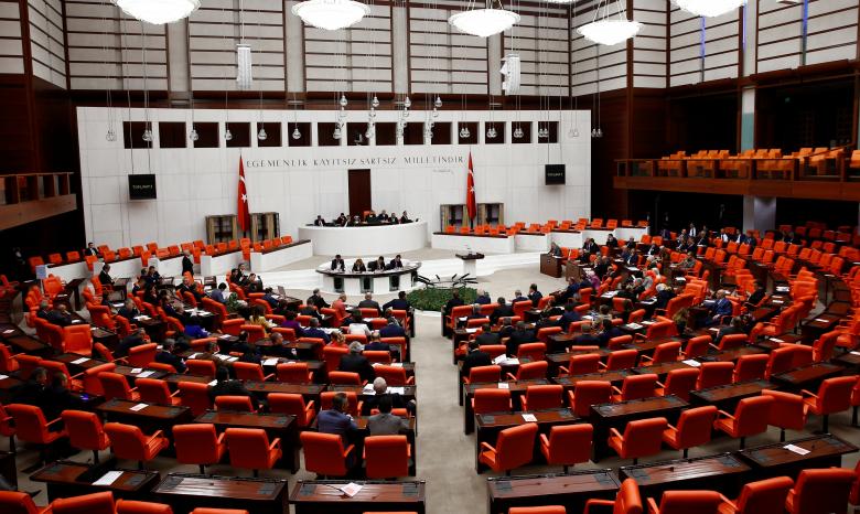 turkish parliament convene to debate on the proposed constitutional changes in ankara turkey january 12 2017 photo reuters