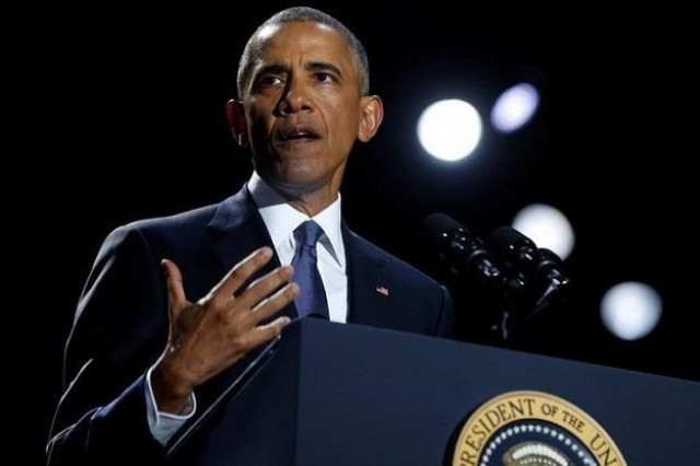 u s president barack obama delivers his farewell address in chicago illinois u s january 10 2017 photo reuters u s president barack obama delivers his farewell address in chicago illinois u s january 10 2017 photo reuters