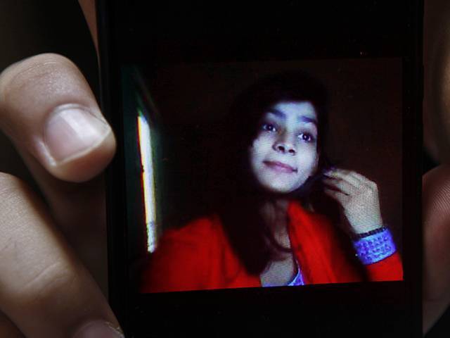 zeenat rafiq who was burned alive by her mother photo afp