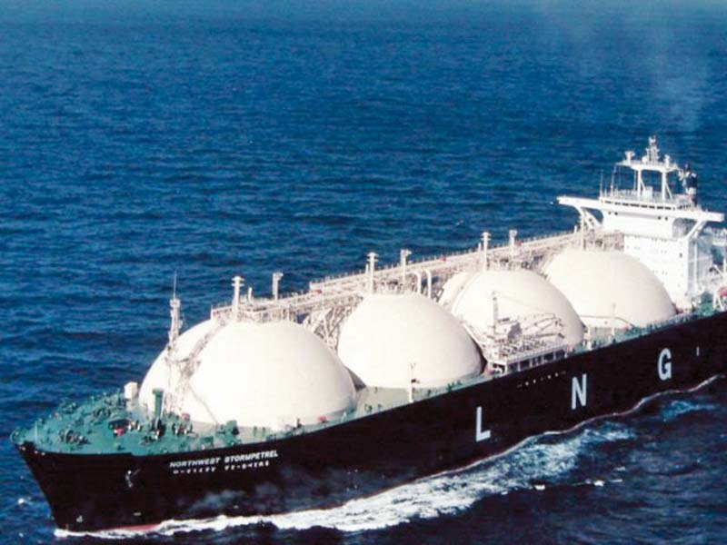 the vessel will provide 600 million cubic feet per day mmcfd of regasification facility to state owned pakistan lng terminals under a 15 year contract at a tariff of 0 4177 per mmbtu photo afp