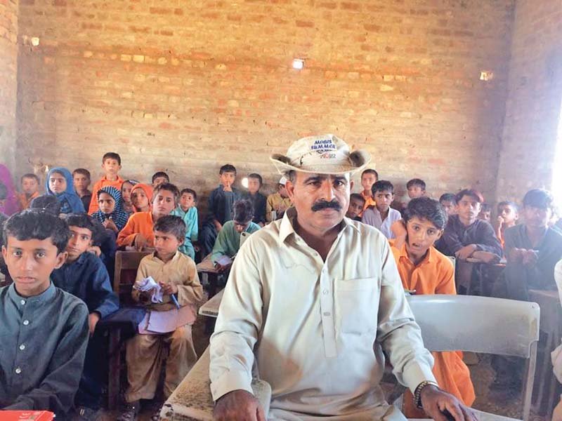 keen to end ignorance tribal warfare terrorism poverty and barbarity through education khoso opened up a small school in his village named after himself muhammad iqbal khoso village in jamshoro district currently about 100 students are enrolled in the primary school photo courtesy muhammad iqbal khoso