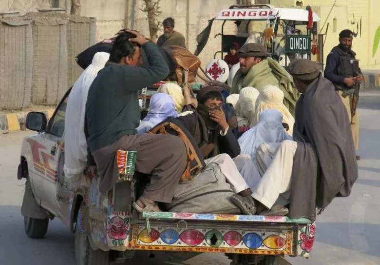 families sit in the back of a vehicle as they flee a military offensive against the pakistani taliban and enter bannu january 21 2014 reuters zahid mohammad families sit in the back of a vehicle as they flee a military offensive against the pakistani taliban and enter bannu january 21 2014 reuters zahid mohammad