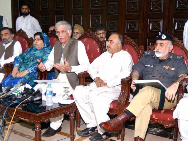khattak said the ordinance had given legal cover to the outsourcing of test conduction for recruitments photo express