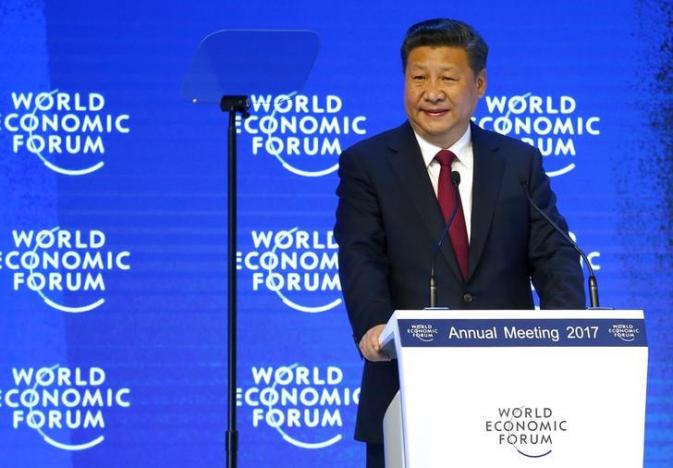 chinese president xi jinping attends the world economic forum wef annual meeting in davos switzerland january 17 2017 photo reuters