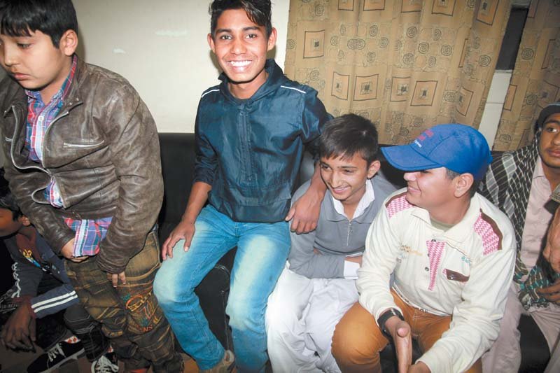 the children left their houses due to different reasons and found shelter with the child protection services in lahore photo athar khan express