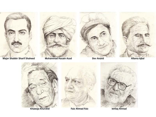 exhibition displays sketch work of artist erfanullah babar till jan 31 exhibition displays sketch work of artist erfanullah babar till jan 31
