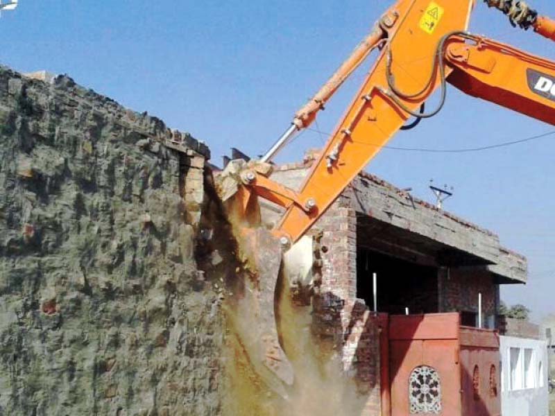 anti encroachment drive cda chief wants staff to work faster