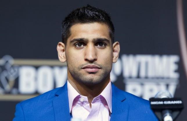 welterweight boxer amir khan of britain attends a news conference in las vegas nevada may 1 2014 reuters las vegas sun steve marcus files