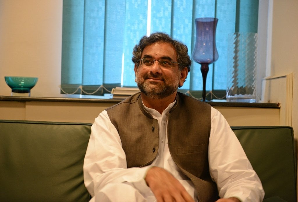 abbasi explained that international sanctions constitute the major hurdle for the i p pileline photo afp file