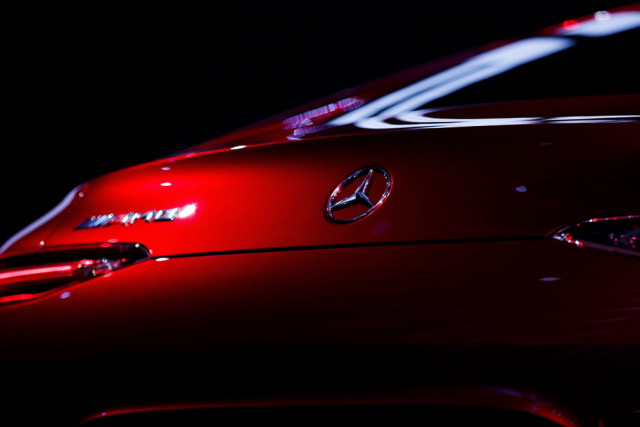 mercedes benz ag amg gt concept car photo afp