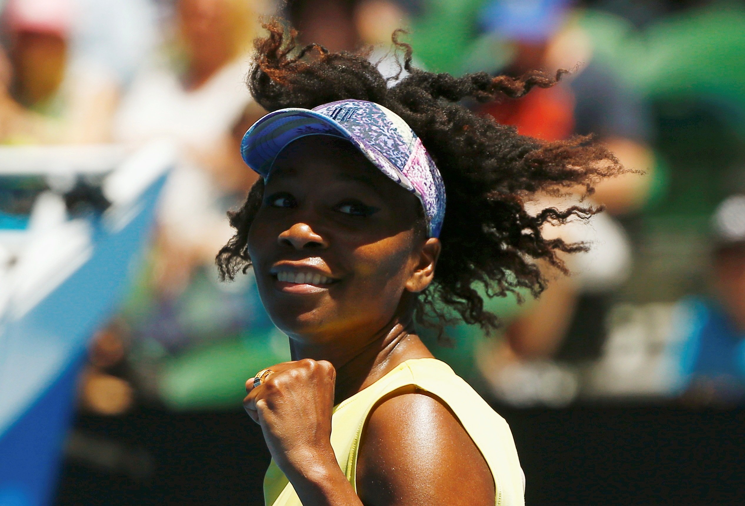 venus williams during her singles second round match against stefanie voegele photo reuters thomas peter