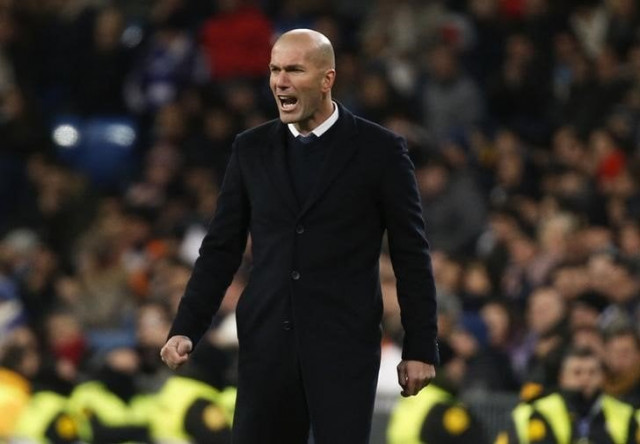 real madrid 039 s coach zinedine zidane is hopefuly of his team making a comeback in the match on saturday photo reuters real madrid 039 s coach zinedine zidane is hopefuly of his team making a comeback in the match on saturday photo reuters