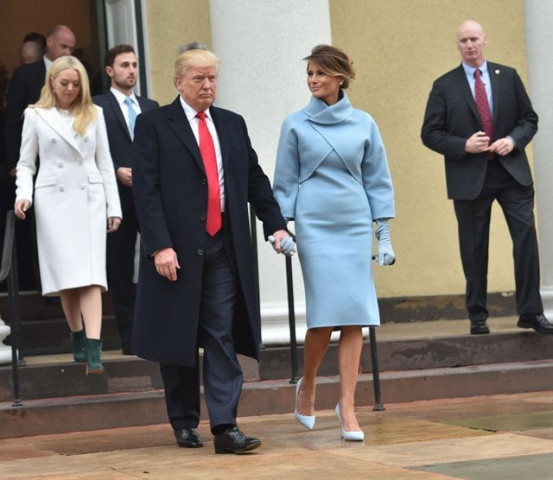 us president elect donald trump and his wife melania leave st john 039 s episcopal church on january 20 2017 before trump 039 s inauguration photo afp us president elect donald trump and his wife melania leave st john 039 s episcopal church on january 20 2017 before trump 039 s inauguration photo afp