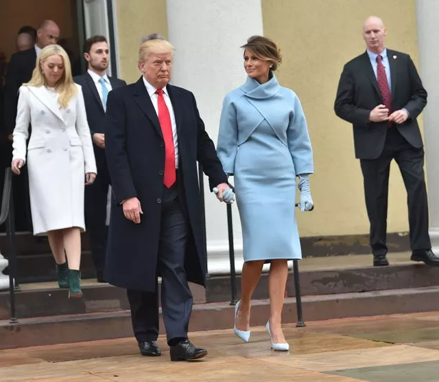 us president elect donald trump and his wife melania leave st john 039 s episcopal church on january 20 2017 before trump 039 s inauguration photo afp us president elect donald trump and his wife melania leave st john 039 s episcopal church on january 20 2017 before trump 039 s inauguration photo afp