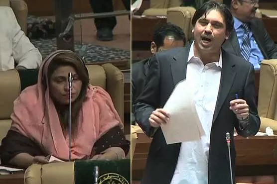 ruckus in sindh assembly on friday screen grab ruckus in sindh assembly on friday screen grab