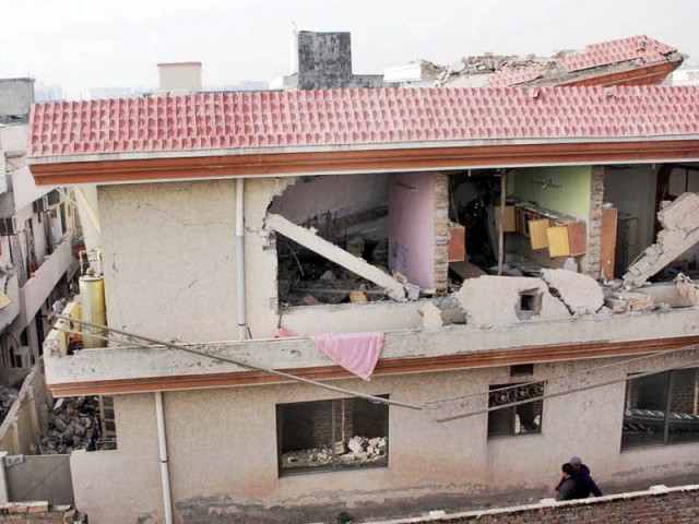 a view of the house where the explosion occurred photo online a view of the house where the explosion occurred photo online