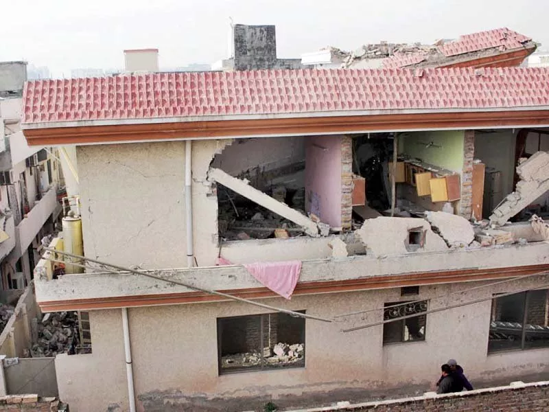 a view of the house where the explosion occurred photo online a view of the house where the explosion occurred photo online