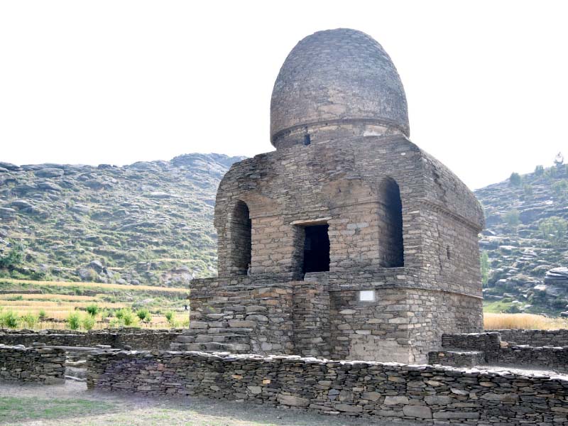 the 1 800 year old vihara is situated 25 kilometres from mingora photo shehzad khan express