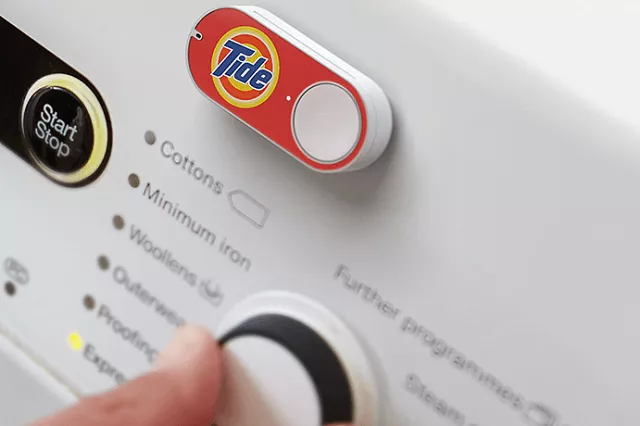prime members can re order products such as tide detergent huggies diapers and gillette products using the button photo afp prime members can re order products such as tide detergent huggies diapers and gillette products using the button photo afp