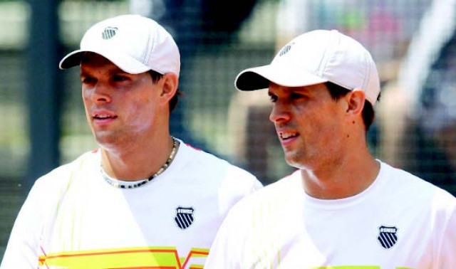 the 38 year old twins bow out with a 24 5 win loss record since making their debut in 2003 photo afp the 38 year old twins bow out with a 24 5 win loss record since making their debut in 2003 photo afp