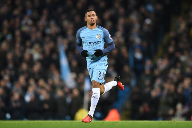 jesus twice went close to giving city a late 3 2 victory over spurs heading narrowly over and seeing a goal ruled out for offside photo afp