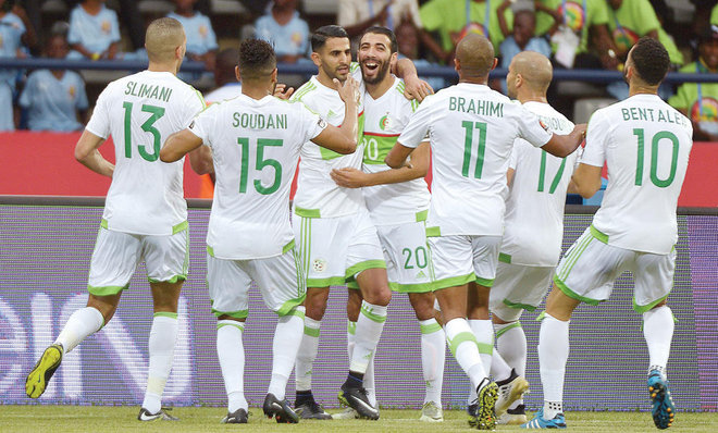 algeria must defeat group b winners senegal and hope fellow strugglers zimbabwe beat tunisia in libreville in a simultaneous kick off to qualify for the knockout stages photo afp