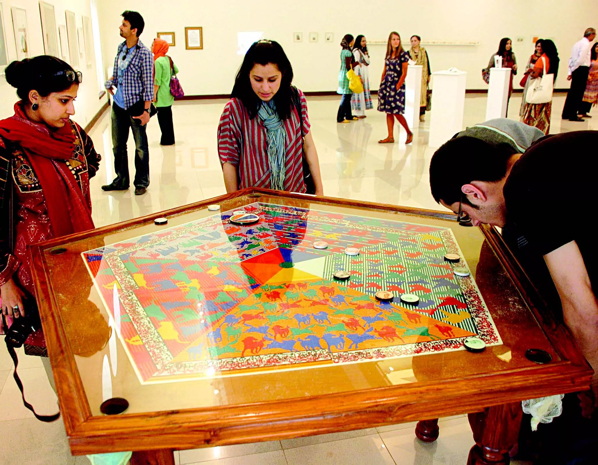 an exhibition by the recent graduates of the national college of arts rawalpindi campus organized at the national art gallery on thursday photos qazi usman muhammad javaid an exhibition by the recent graduates of the national college of arts rawalpindi campus organized at the national art gallery on thursday photos qazi usman muhammad javaid