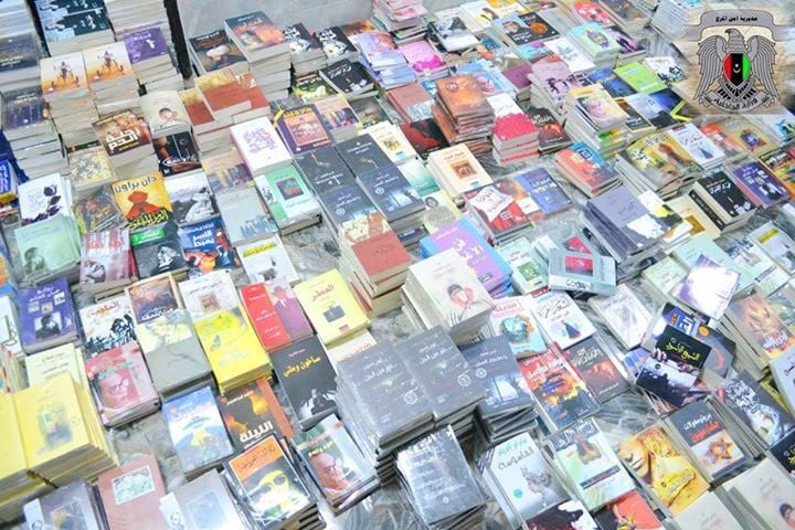 security official said confiscated books contained information on shiaism and christianity as well as erotic material photo twitter ghaithshennib