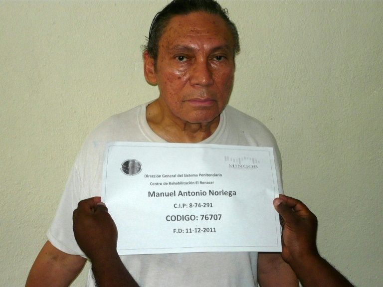 former panamanian dictator manuel noriega who is serving three 20 year sentences for the disappearances of opponents during his 1983 1990 rule will be moving to house arrest for brain surgery photo afp
