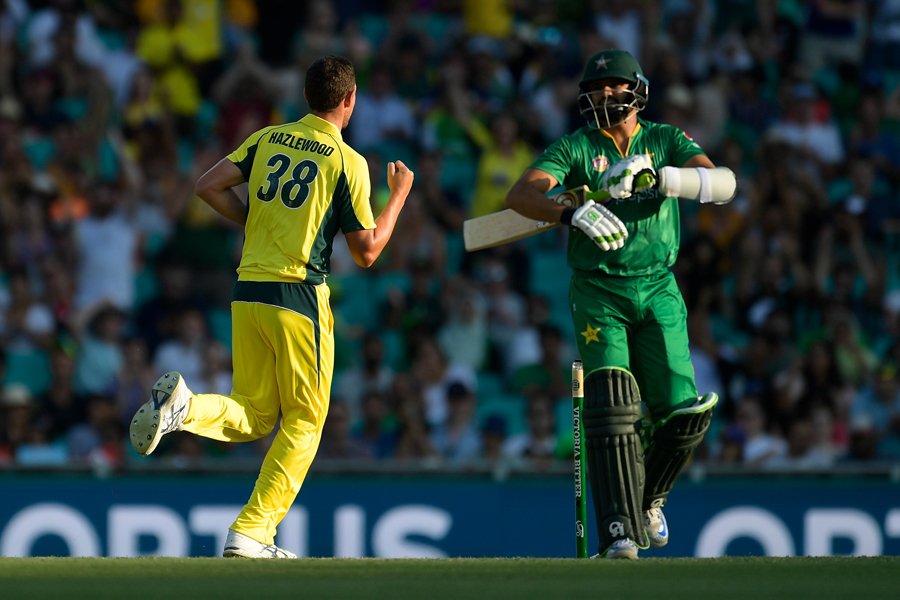 pakistan odi captain azhar ali r is facing criticism after team lost five match series against australia photo courtesy cricket australia