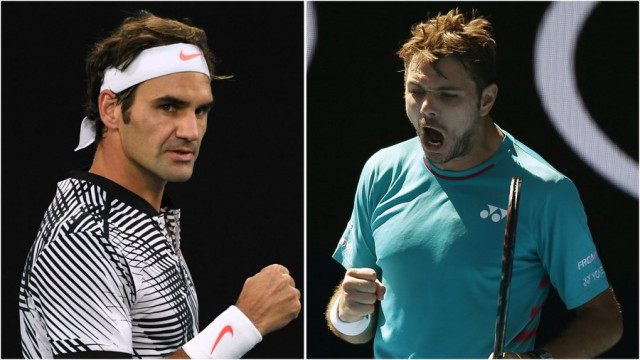 swiss tennis stars roger federer l and stan wawrinka r will face each other in the semi final of the australia open 2017 photo afp reuters swiss tennis stars roger federer l and stan wawrinka r will face each other in the semi final of the australia open 2017 photo afp reuters