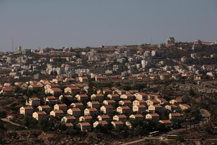 the west bank jewish settlement of ofra photo reuters