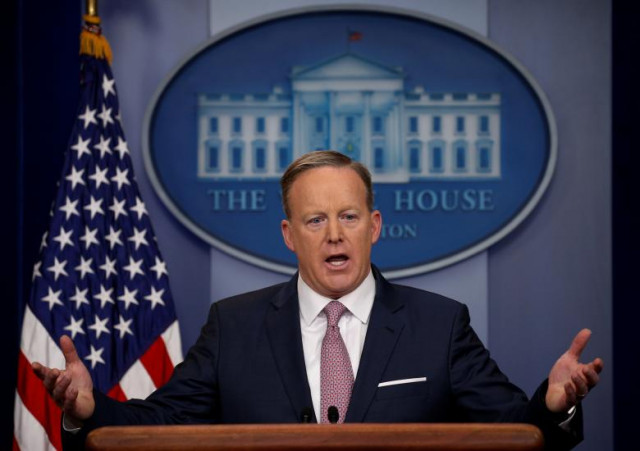 white house spokesperson sean spicer holds a press briefing at the white house in washington january 23 2017 photo reuters white house spokesperson sean spicer holds a press briefing at the white house in washington january 23 2017 photo reuters