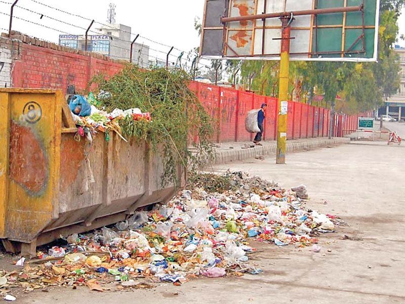 piles of garbage and untreated solid waste is a common sight in the city photo file