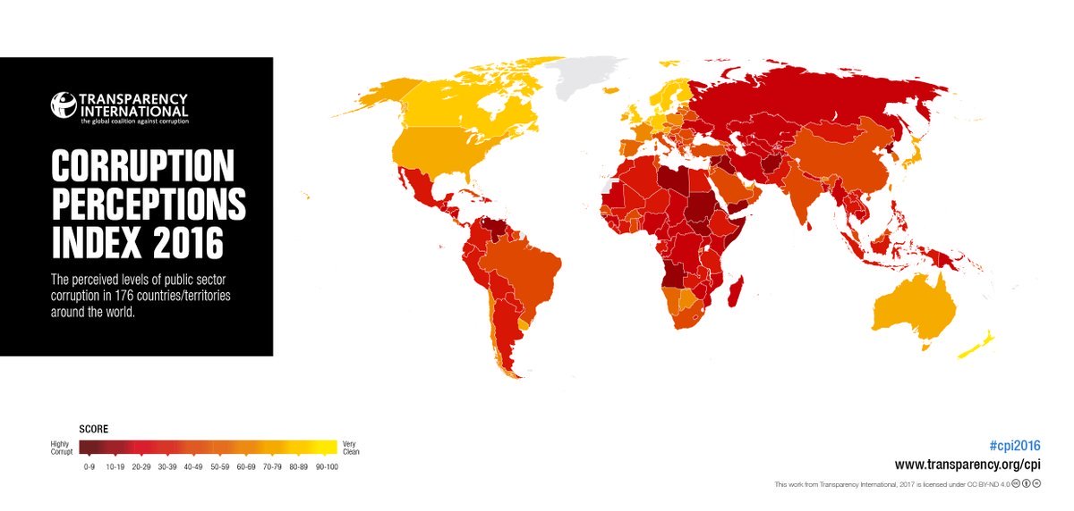 corruption perception index photo transparency international