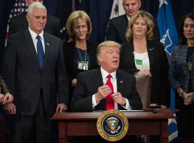 us president donald trump 039 s drive to rein in the federal bureaucracy including an immediate 90 day hiring freeze has caused consternation in washington photo afp us president donald trump 039 s drive to rein in the federal bureaucracy including an immediate 90 day hiring freeze has caused consternation in washington photo afp