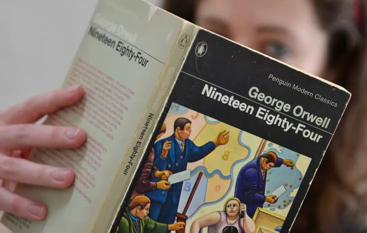a copy of george orwell 039 s 039 1984 039 photo reuters a copy of george orwell 039 s 039 1984 039 photo reuters