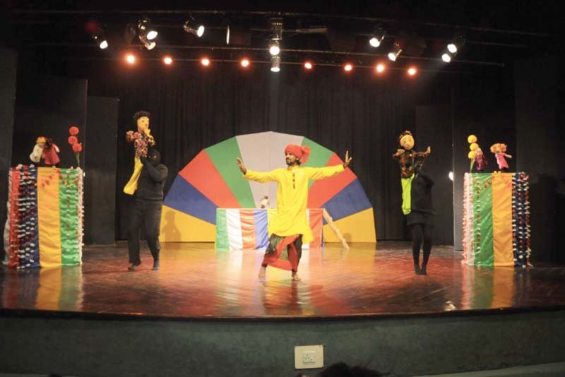 actors perform during the show organised under a new initiative for children photo express