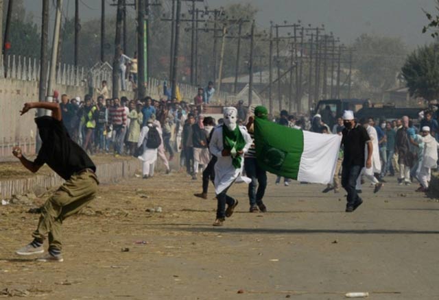 speakers at the rally strongly condemned the killing spree in indian occupied kashmir photo afp