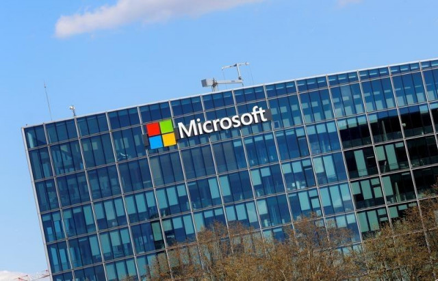 the logo of microsoft company is seen in paris france april 18 2016 photo reuters the logo of microsoft company is seen in paris france april 18 2016 photo reuters