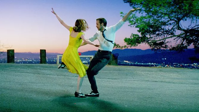 screen grab from the lala land trailer screen grab from the lala land trailer