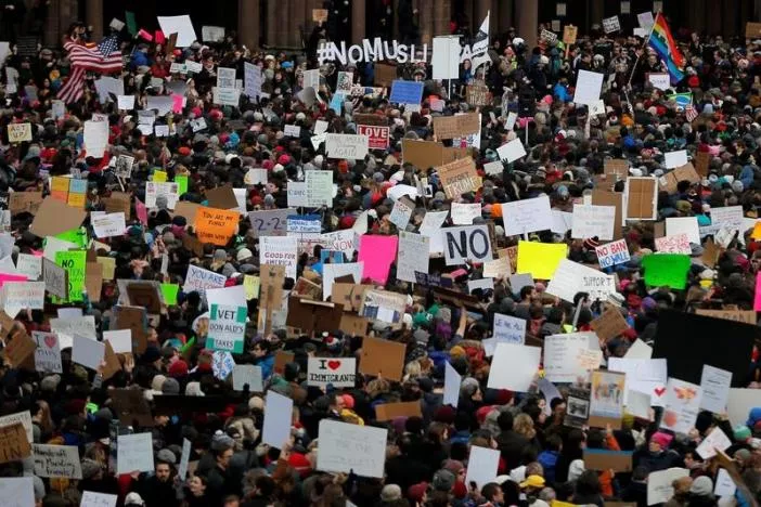 demonstrators gather in copley square for the 039 boston protest against muslim ban and anti immigration orders 039 to protest us president donald trump 039 s executive order travel ban in boston massachusetts on january 29 2017 photo reuters demonstrators gather in copley square for the 039 boston protest against muslim ban and anti immigration orders 039 to protest us president donald trump 039 s executive order travel ban in boston massachusetts on january 29 2017 photo reuters