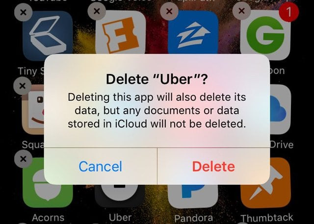many people shared the screenshots of them deleting the app on social media many people shared the screenshots of them deleting the app on social media