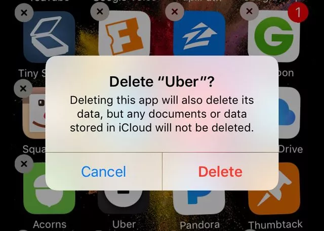 many people shared the screenshots of them deleting the app on social media many people shared the screenshots of them deleting the app on social media